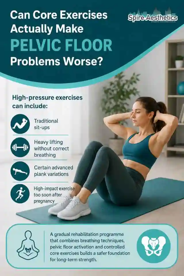 Can Strengthening Your Core Alone Actually Make Pelvic Floor Problems Worse Uxbridge?
